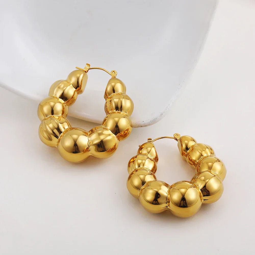 Vintage  Gold Earrings